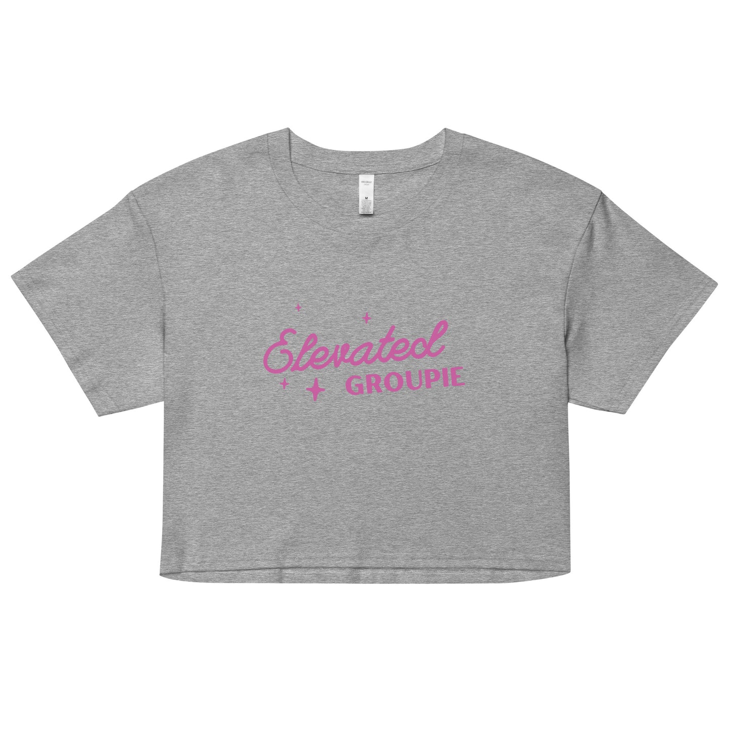 "Elevated Groupie" Crop Top