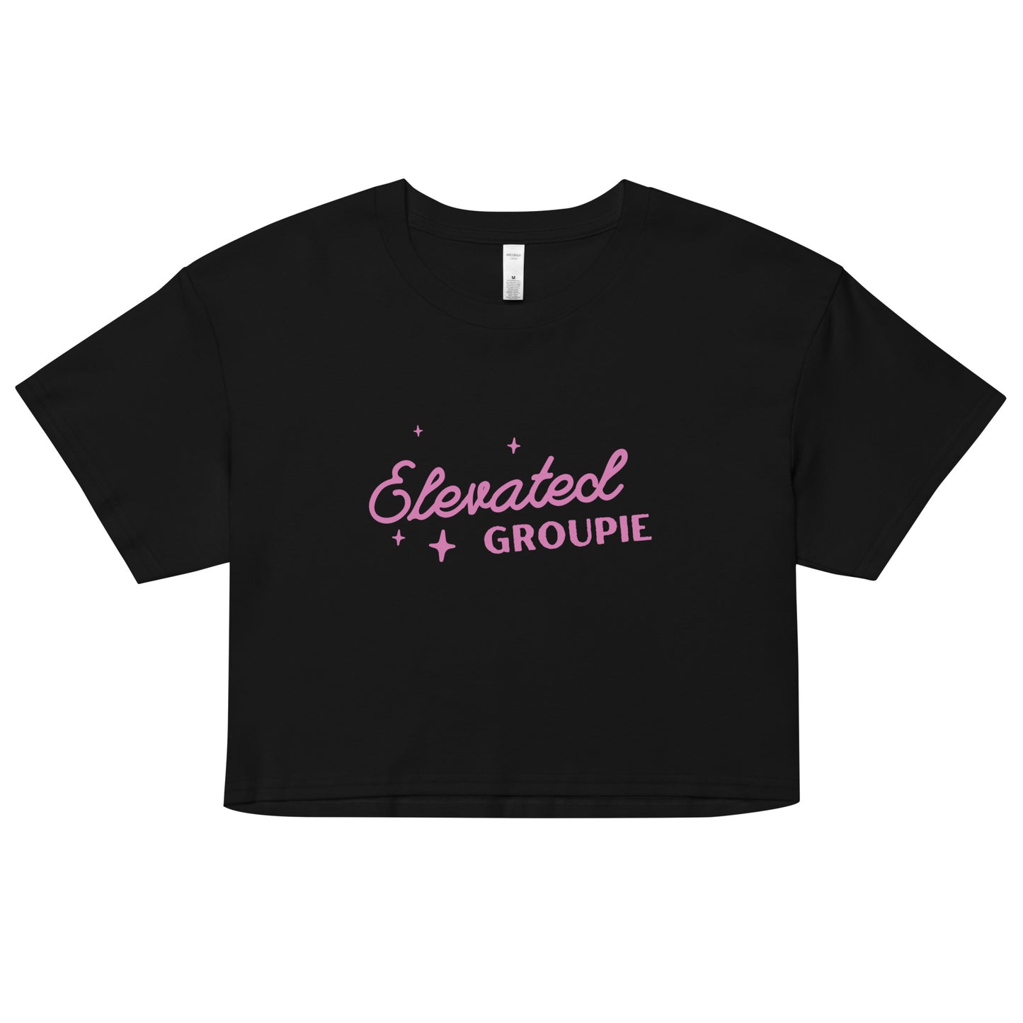 "Elevated Groupie" Crop Top