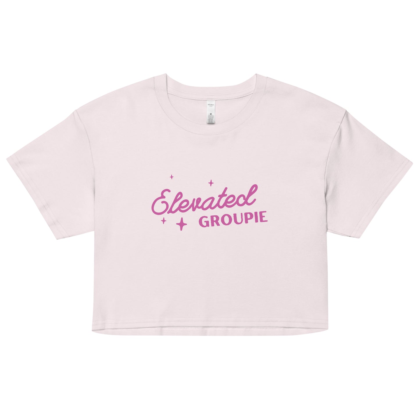 "Elevated Groupie" Crop Top