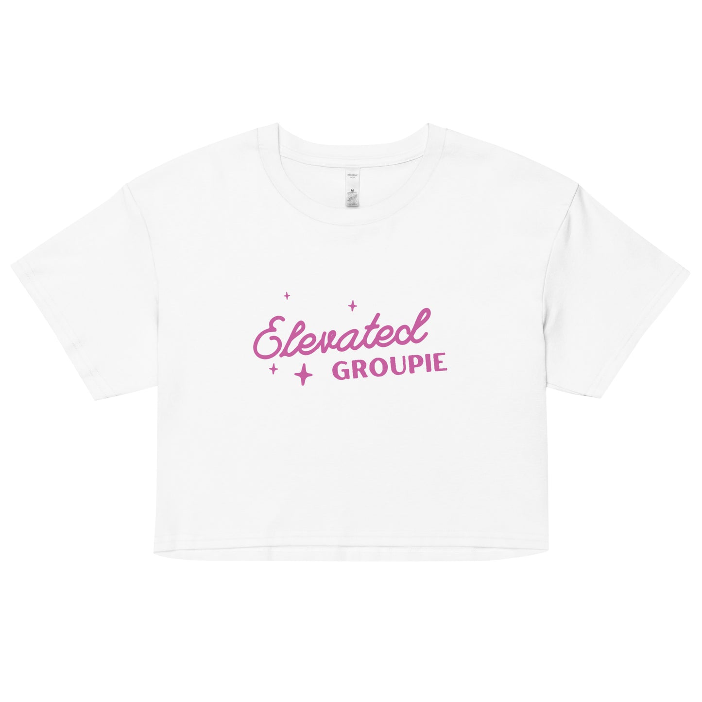 "Elevated Groupie" Crop Top